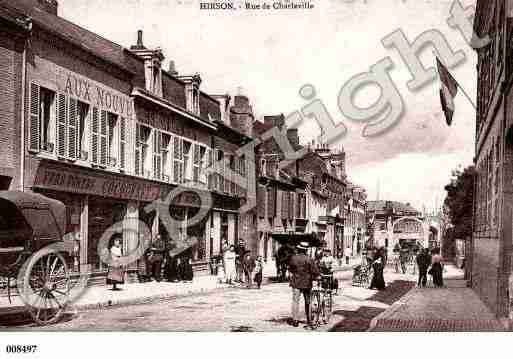 Ville de HIRSON, carte postale ancienne