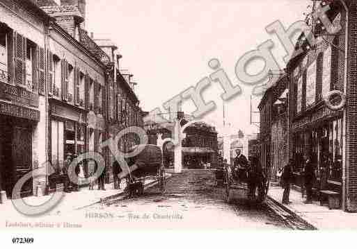 Ville de HIRSON, carte postale ancienne