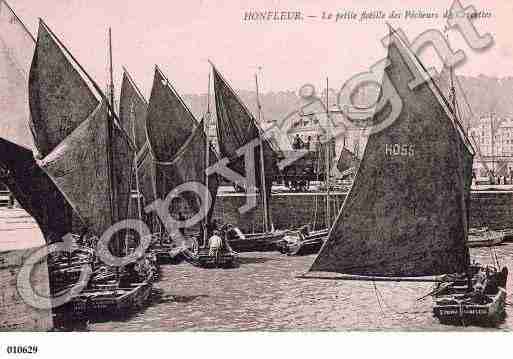 Ville de HONFLEUR, carte postale ancienne