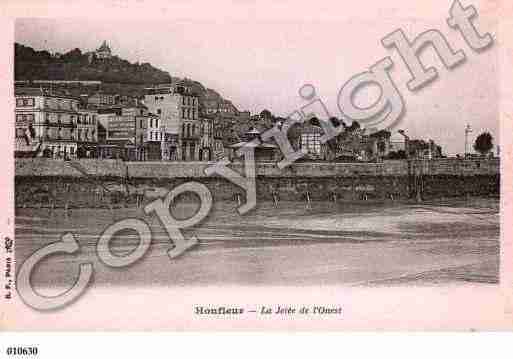 Ville de HONFLEUR, carte postale ancienne