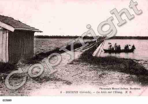 Ville de HOURTIN, carte postale ancienne