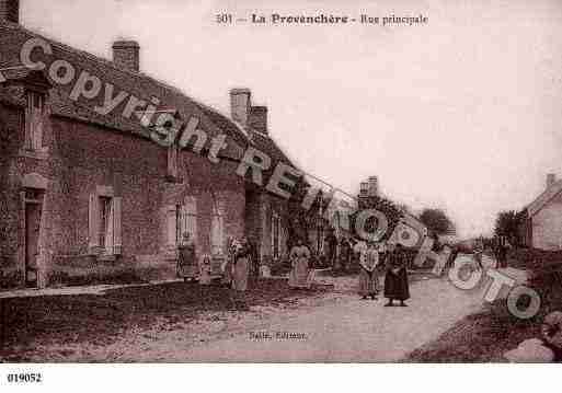 Ville de HUETRE, carte postale ancienne