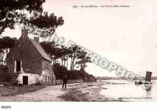 Ville de ILEAUXMOINES, carte postale ancienne