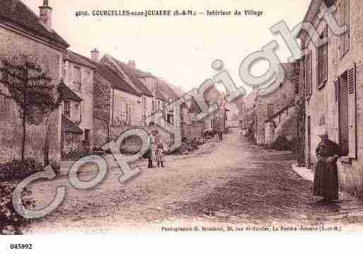 Ville de JOUARRE, carte postale ancienne