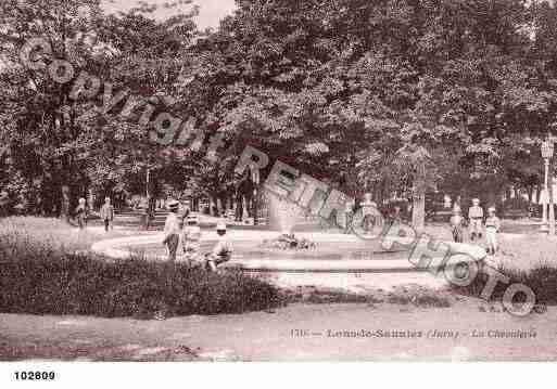 Ville de LONSLESAUNIER, carte postale ancienne