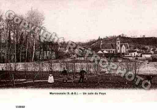 Ville de MARCOUSSIS, carte postale ancienne