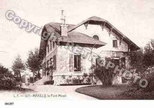 Ville de MAXILLYSURLEMAN, carte postale ancienne Ville de MAXILLYSURLEMAN, carte postale ancienne