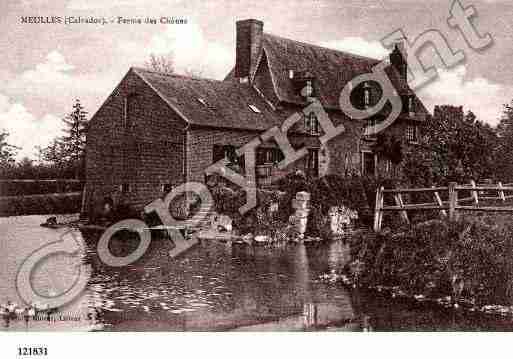 Ville de MEULLES, carte postale ancienne