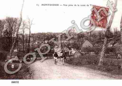 Ville de MONTDIDIER, carte postale ancienne