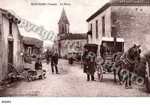 Ville de MOUTERRESILLY, carte postale ancienne Ville de MOUTERRESILLY, carte postale ancienne