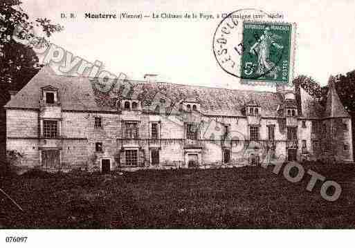 Ville de MOUTERRESILLY, carte postale ancienne