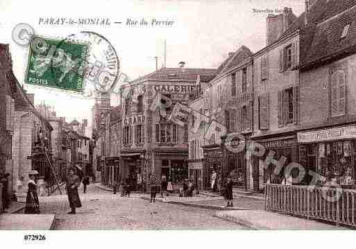 Ville de PARAYLEMONIAL, carte postale ancienne