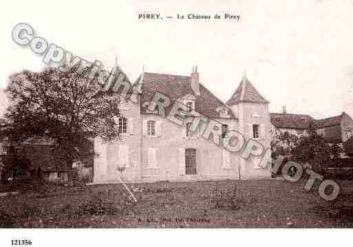 Ville de PIREY, carte postale ancienne