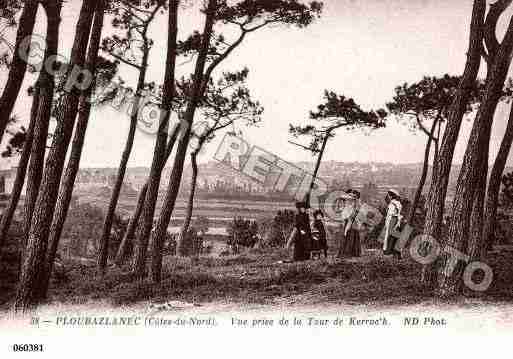 Ville de PLOUBAZLANEC, carte postale ancienne