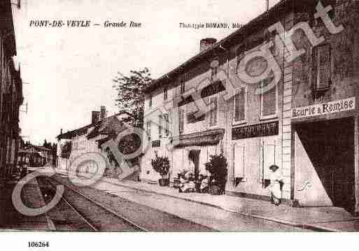 Ville de PONTDEVEYLE, carte postale ancienne