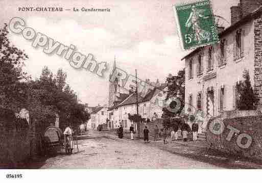 Ville de PONTCHATEAU, carte postale ancienne