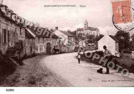 Ville de PONTPOINT, carte postale ancienne