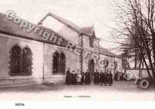 Ville de PUSSAY, carte postale ancienne