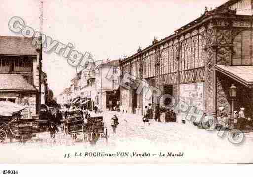 Ville de ROCHESURYON(LA), carte postale ancienne