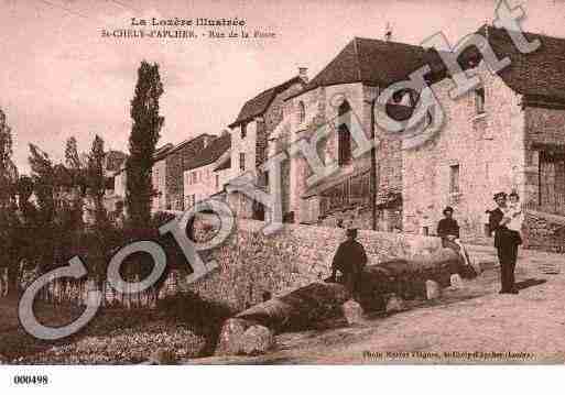 Ville de SAINTCHELYD'APCHER, carte postale ancienne