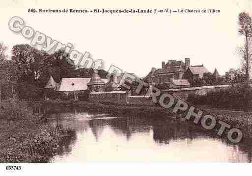 Ville de SAINTJACQUESDELALANDE, carte postale ancienne