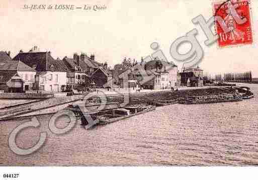 Ville de SAINTJEANDELOSNE, carte postale ancienne