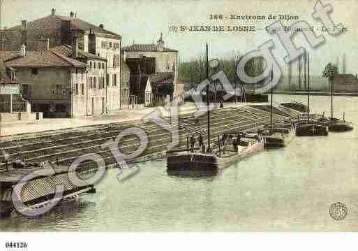 Ville de SAINTJEANDELOSNE, carte postale ancienne