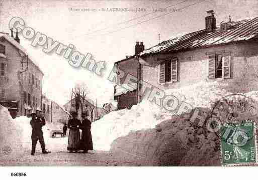 Ville de SAINTLAURENTENGRANVAUX, carte postale ancienne