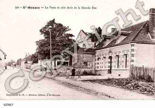 Ville de SAINTMESMIN, carte postale ancienne