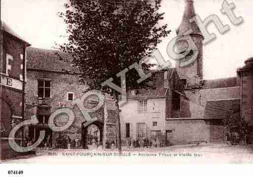 Ville de SAINTPOURCAINSURSIOULE, carte postale ancienne