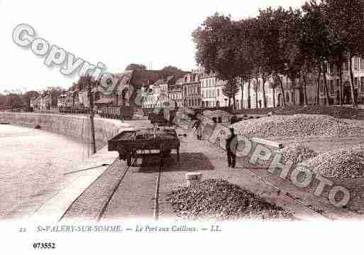 Ville de SAINTVALERYSURSOMME, carte postale ancienne