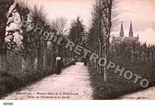 Ville de SEES, carte postale ancienne