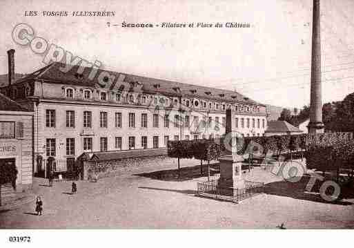 Ville de SENONES, carte postale ancienne