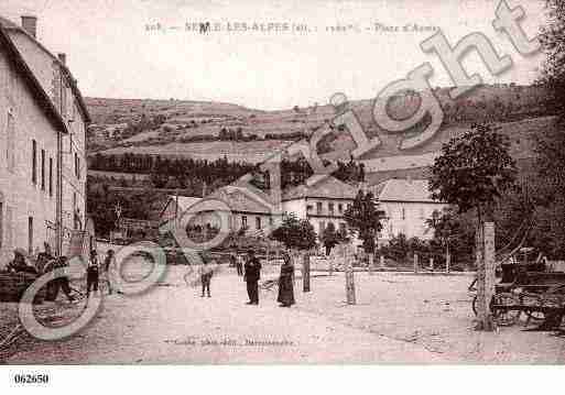 Ville de SEYNE, carte postale ancienne