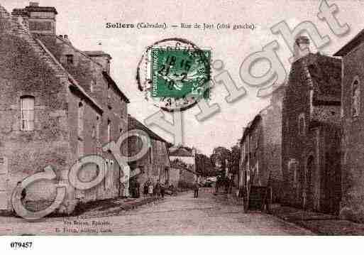 Ville de SOLIERS, carte postale ancienne