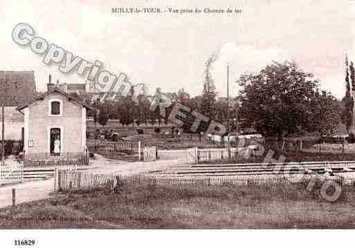 Ville de SUILLYLATOUR, carte postale ancienne