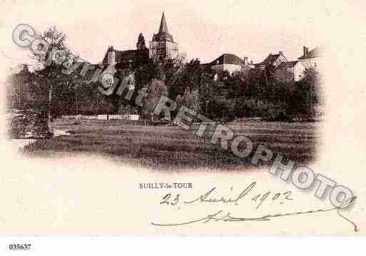 Ville de SUILLYLATOUR, carte postale ancienne