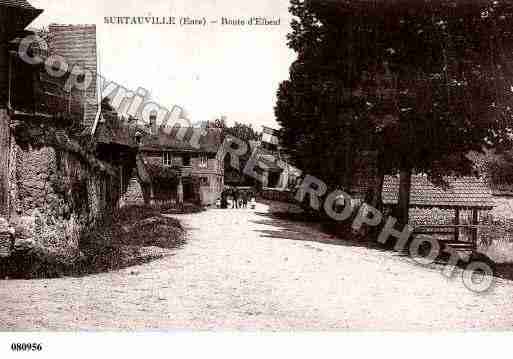 Ville de SURTAUVILLE, carte postale ancienne