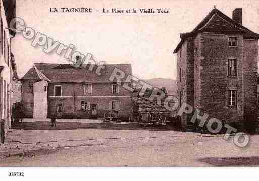 Ville de TAGNIERE(LA), carte postale ancienne