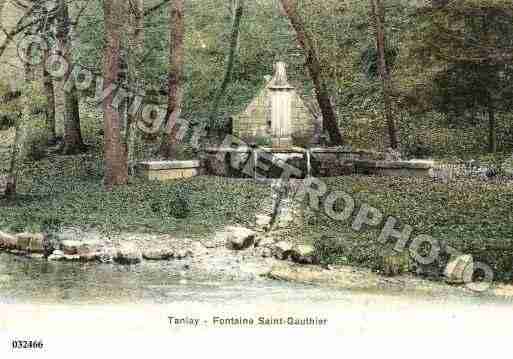 Ville de TANLAYQUINCY, carte postale ancienne