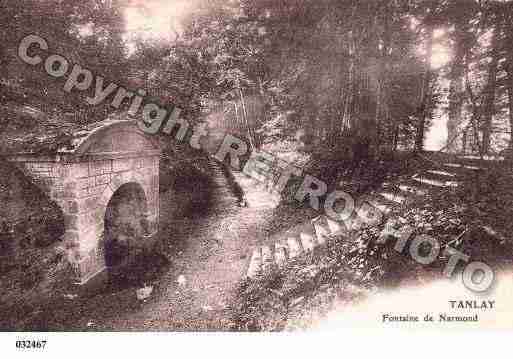 Ville de TANLAYQUINCY, carte postale ancienne