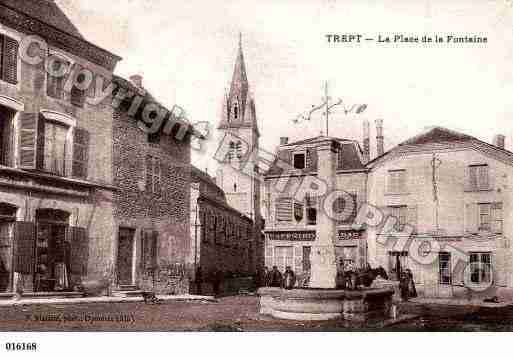 Ville de TREPT, carte postale ancienne Ville de TREPT, carte postale ancienne