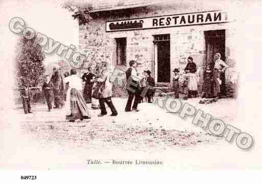 Ville de TULLE, carte postale ancienne