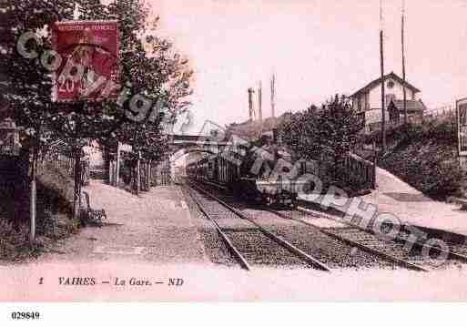 Ville de VAIRESSURMARNE, carte postale ancienne