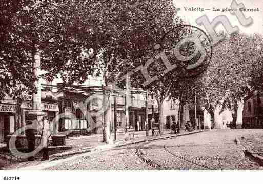 Ville de VALETTEDUVAR(LA), carte postale ancienne