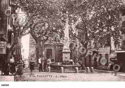 Ville de VALETTEDUVAR(LA), carte postale ancienne