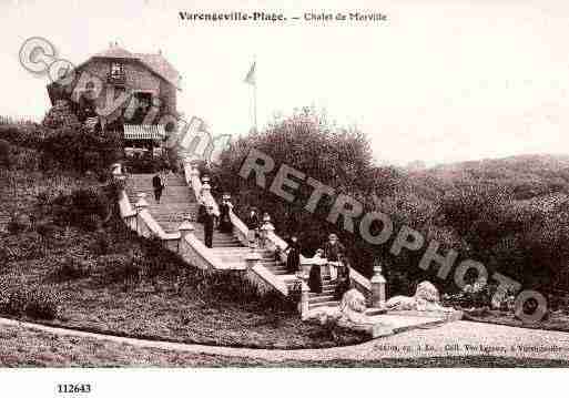 Ville de VARENGEVILLESURMER, carte postale ancienne