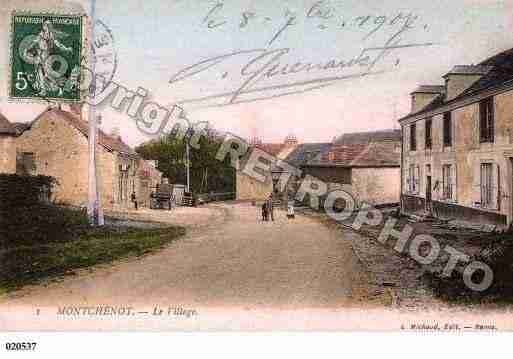 Ville de VILLERSALLERAND, carte postale ancienne