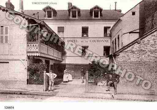 Ville de VIMOUTIERS, carte postale ancienne