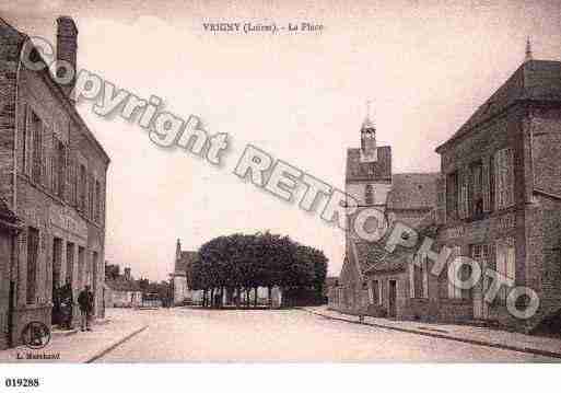 Ville de VRIGNY, carte postale ancienne
